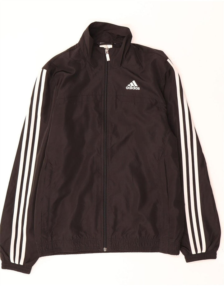 Adidas Veste de survêtement pour homme Petit Noir Polyester
