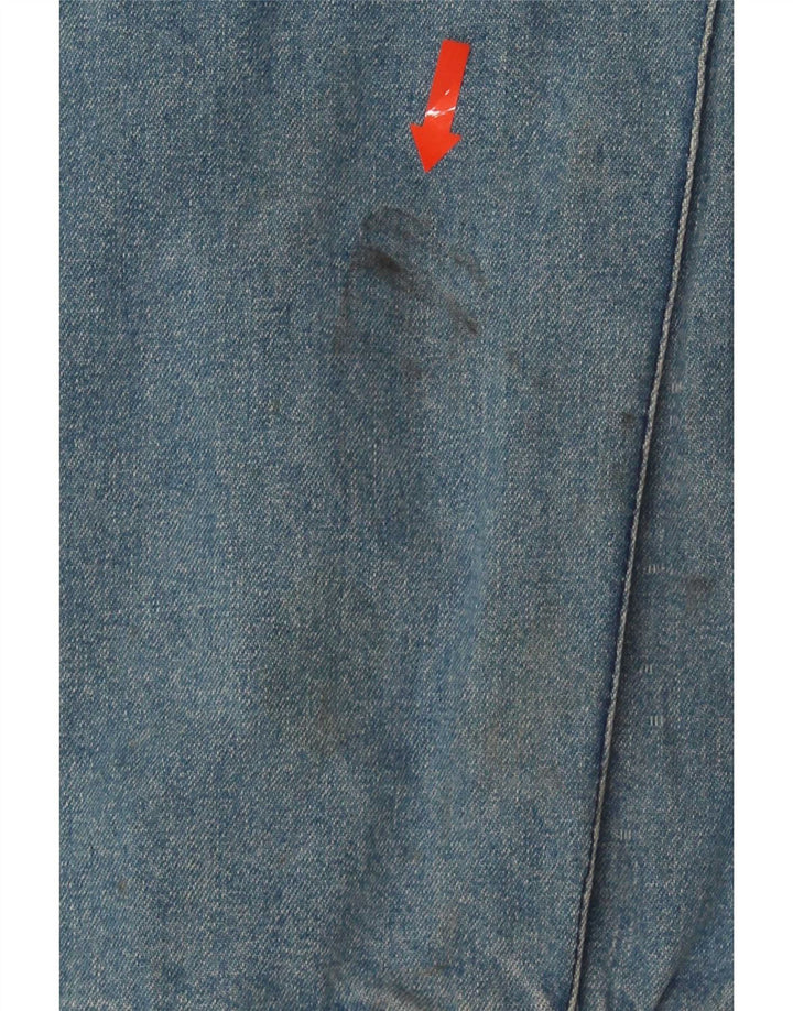 POP 84 Veste en jean pour homme UK 36 Petit Bleu