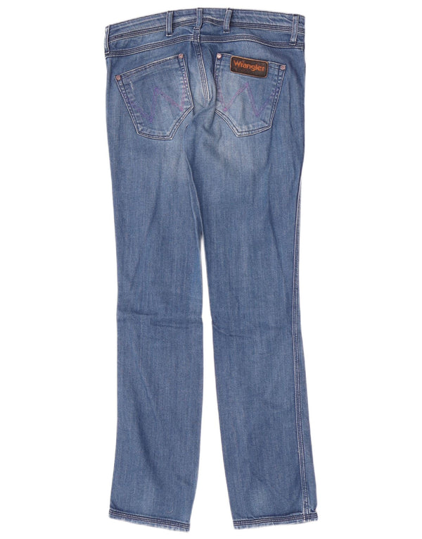 Wrangler Womens Lia advanced Slim Jeans W29 L32 Bleu Coton