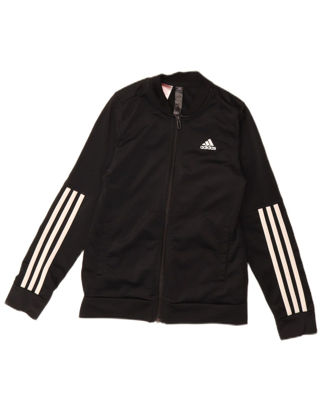 ADIDAS Veste de survêtement Primegreen Fille 9-10 ans Noir Polyester