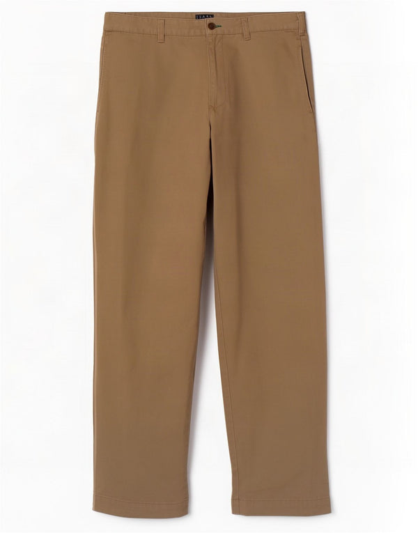 Tommy Hilfiger Mens Straight Chino Trousers W31 L32 Khaki Cotton