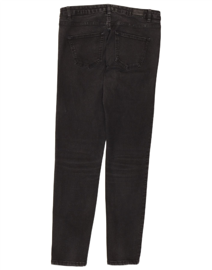 HOBBS Jean Slim Femme UK 12 Moyen W30 L29 Noir