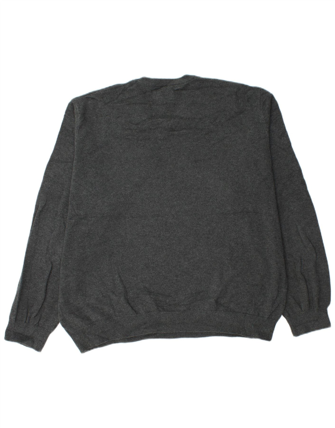 Marks & Spencer Pull col V pour homme XL Gris Coton