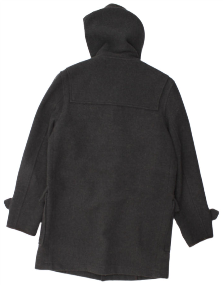 TOPMAN Duffle-coat à capuche pour homme UK 38 Gris moyen