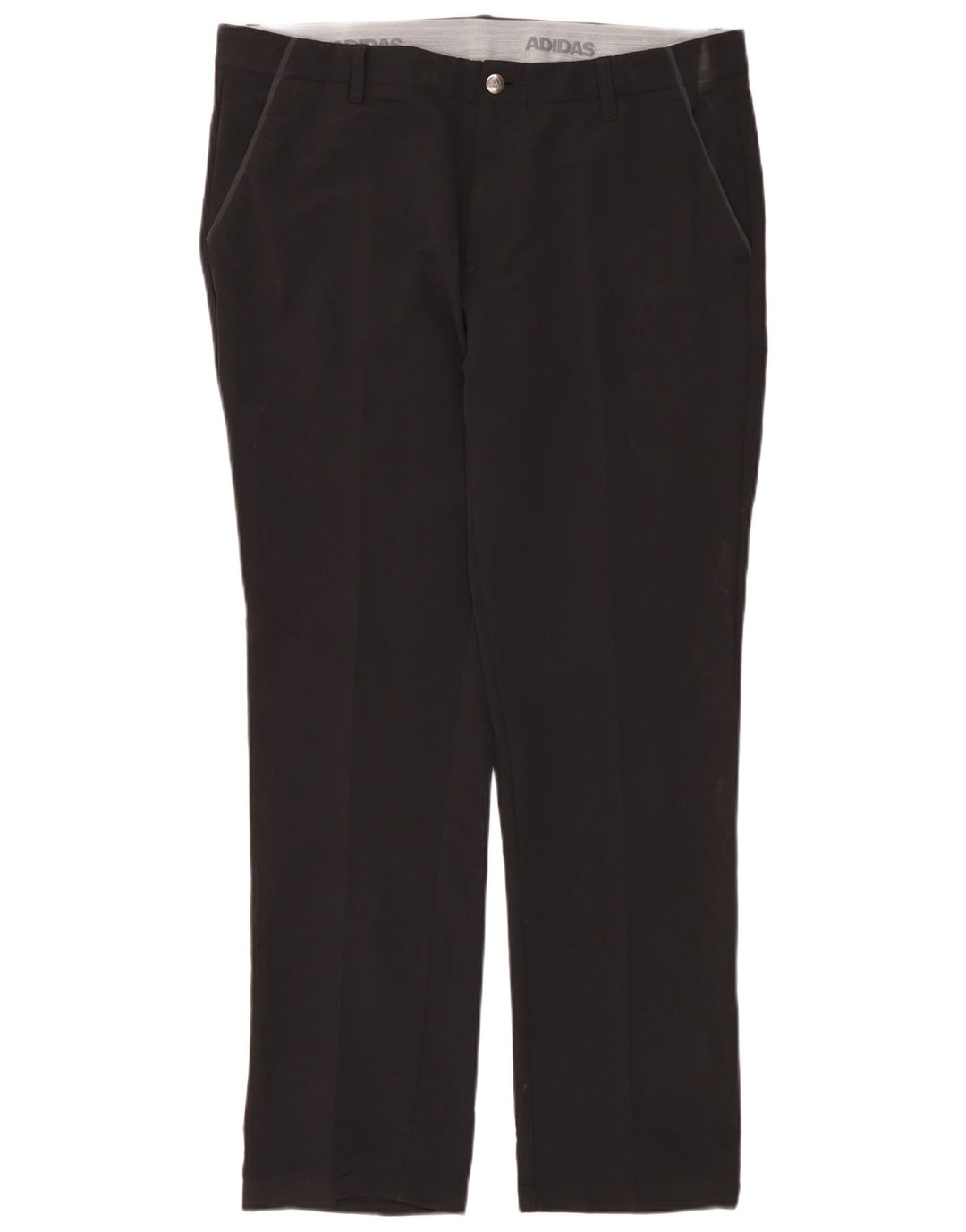 Adidas Pantalon Chino Droit Homme W36 L32 Noir Polyester