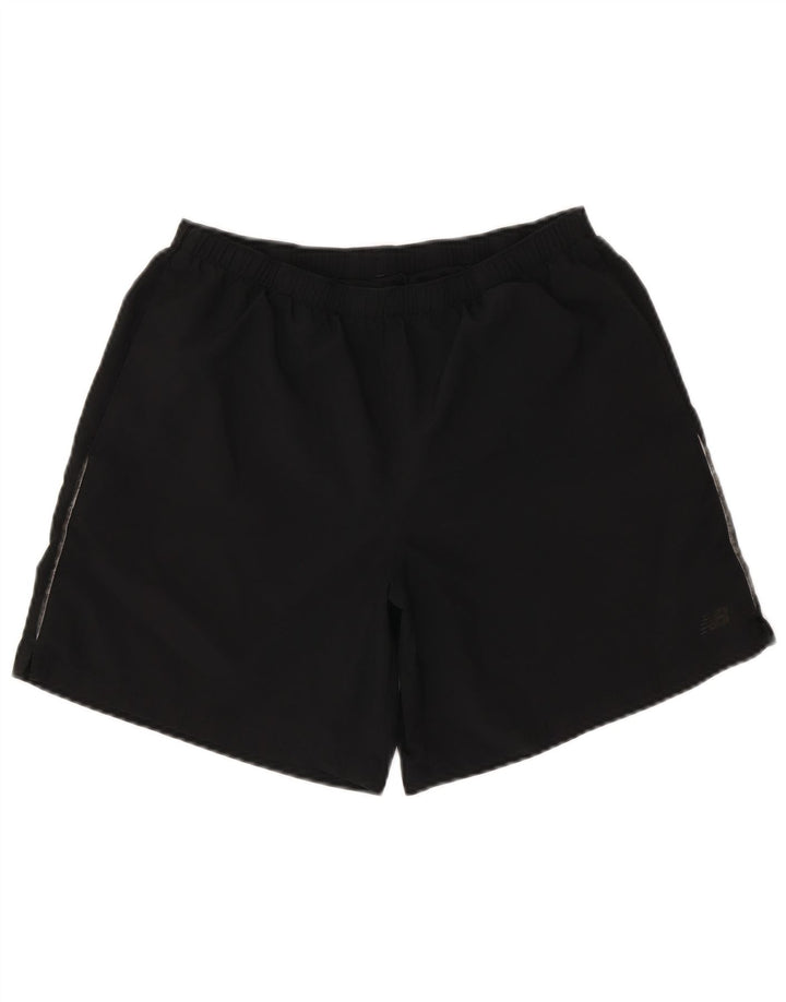 NEW BALANCE Short de Sport Homme Noir Moyen