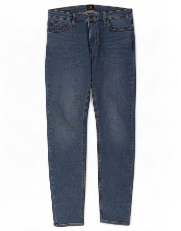 Lee Jean Skinny Malone Femme W32 L32 Bleu Coton