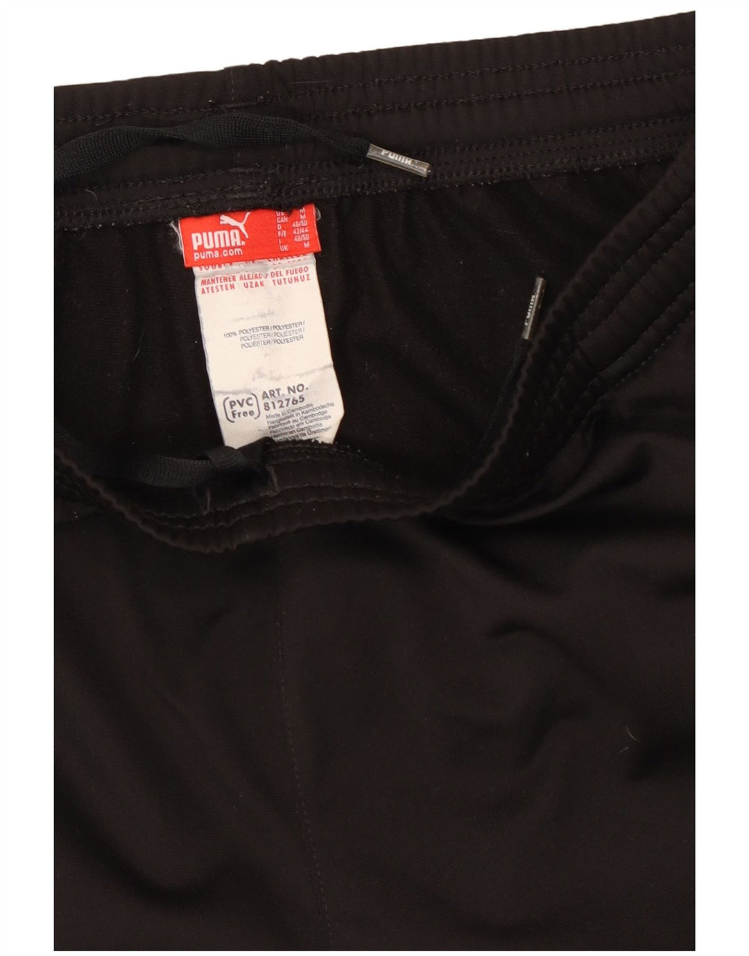 Puma Pantalon de Survêtement Homme Noir Moyen Polyester