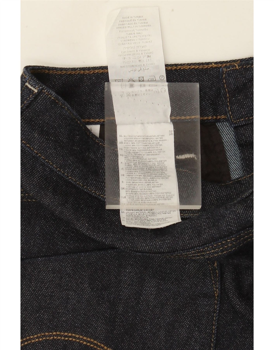 G-Star Femme Short En Jean W29 Bleu Marine Moyen Coton