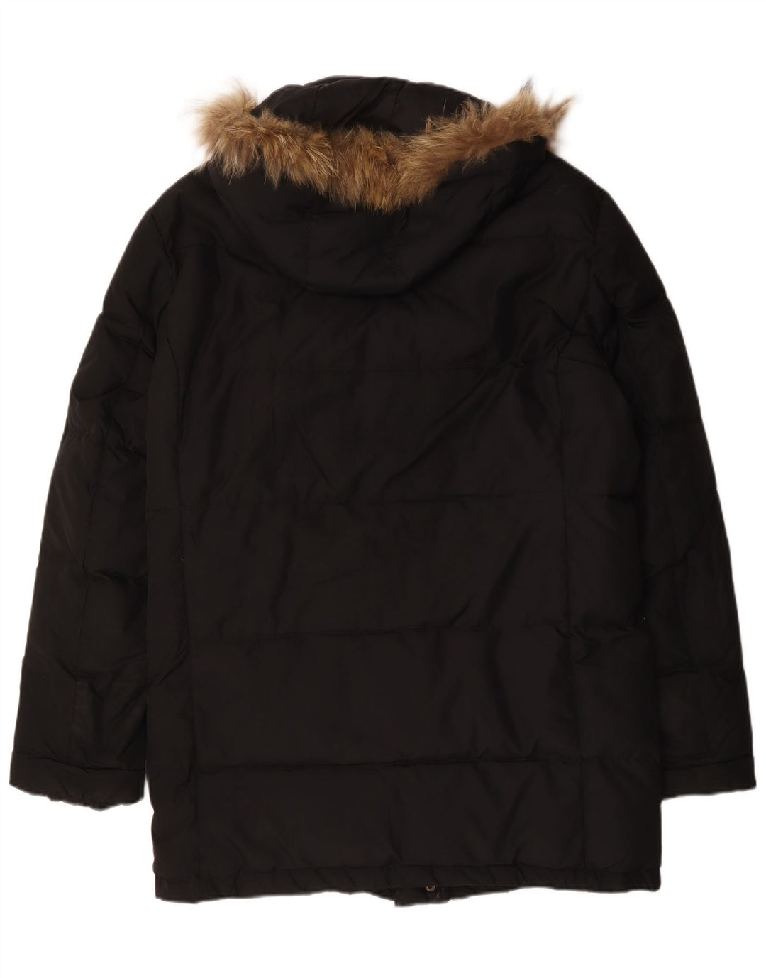 Champion Manteau rembourré à capuche pour homme UK 42 XL Noir Polyester