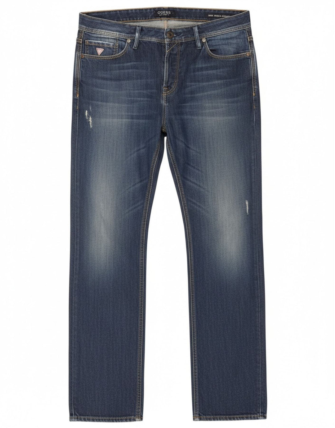 Guess Jean Rebel Regular Droit Homme W34 L34 Bleu