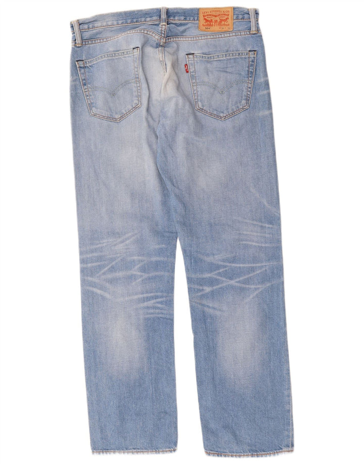 Levi's Jean Droit 504 Homme Bleu W34 L32 Coton