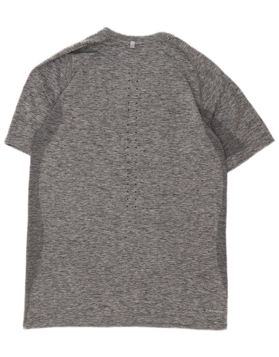 Nike T-shirt Dri Fit pour femme UK 14 Gris moyen moucheté