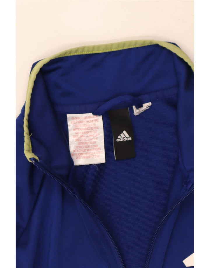Veste de survêtement Adidas Graphic pour garçon 13-14 ans Bleu