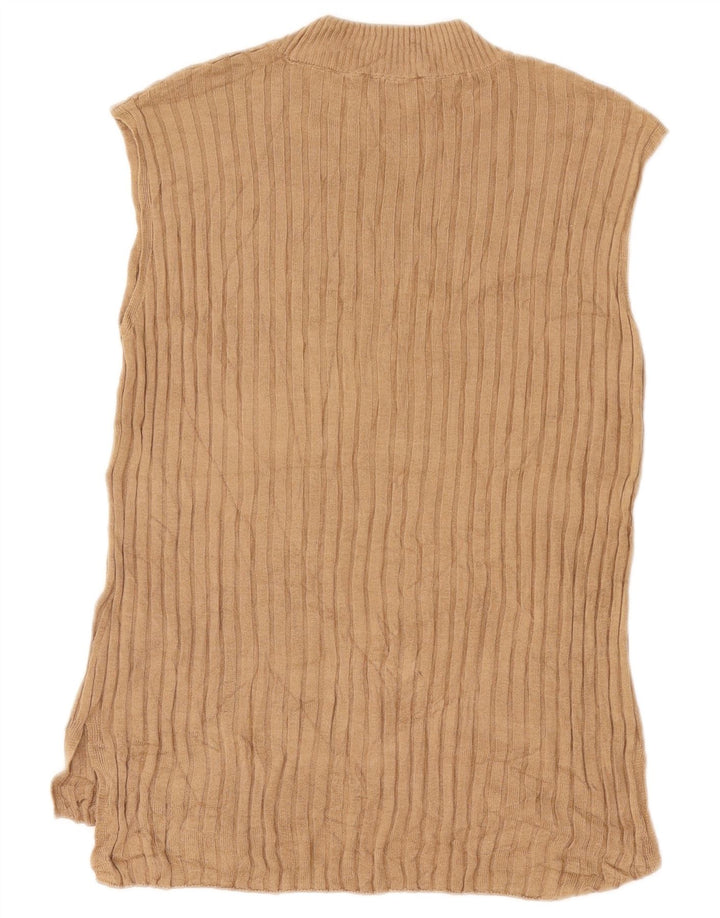 Marks & Spencer Débardeur surdimensionné pour femme UK 10 Small Marron Viscose