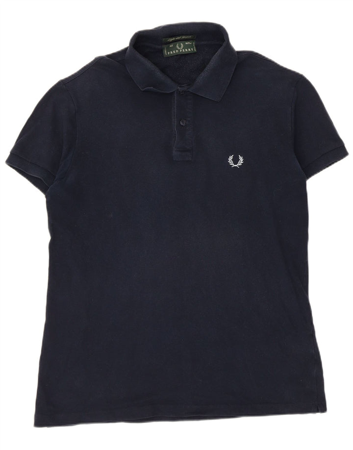 Fred Perry Polo Homme Taille 42 Coton Bleu Marine Moyen