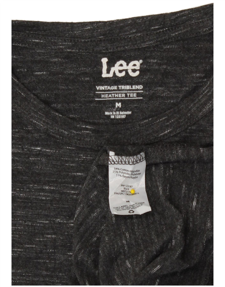 Lee T-Shirt Homme Gris Moyen Moucheté Coton