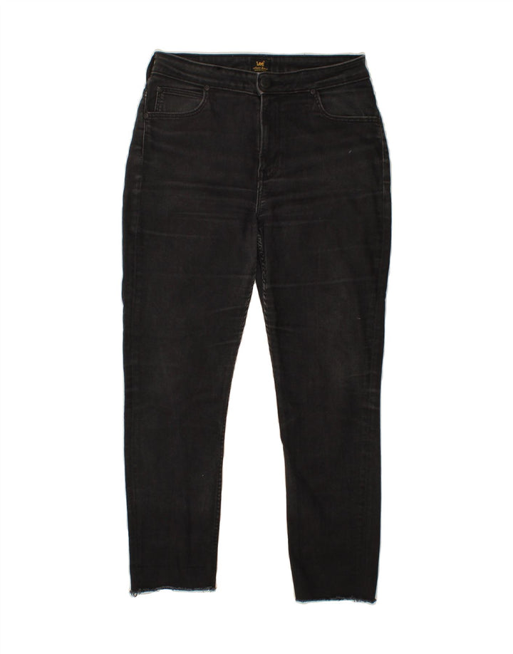 LEE Womens Skinny Jeans W28 L24 Black Vintage Lee and Second-Hand Lee from Messina Hembry 
