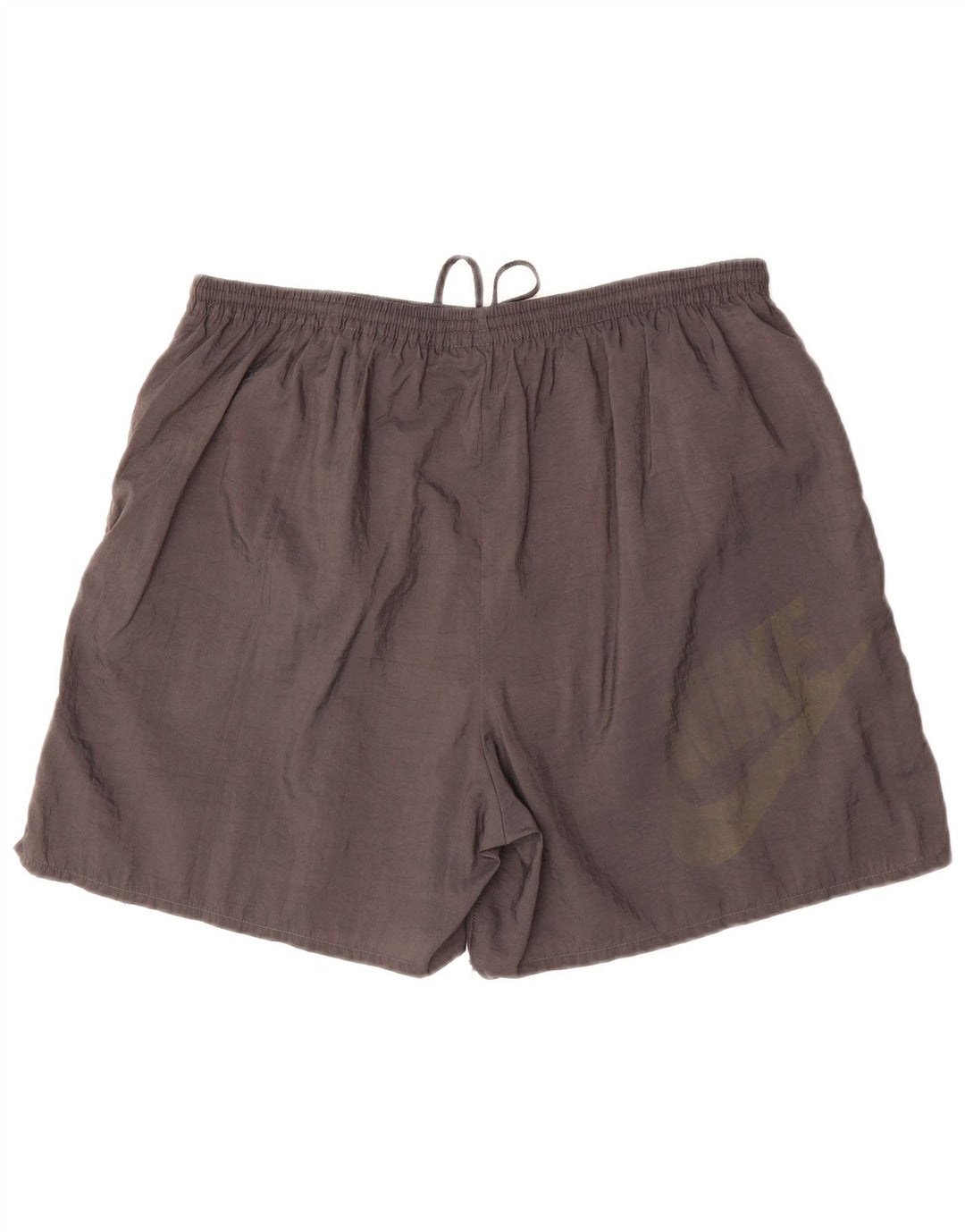 NIKE Short de sport graphique pour hommes, grand, en nylon gris