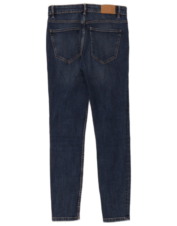 Zara Jean skinny pour femme EU 38 Small W28 L28 Bleu