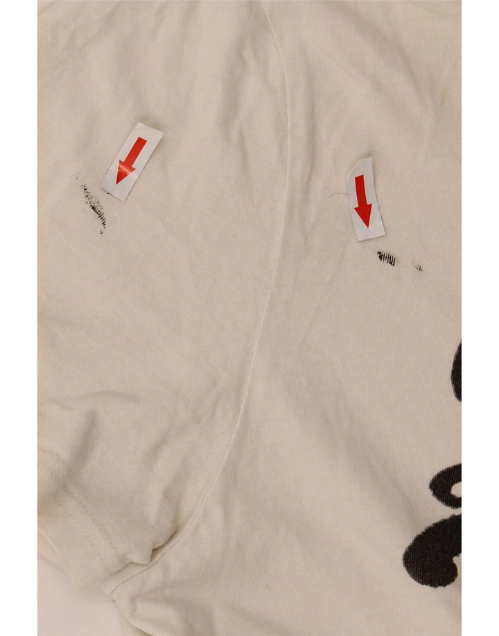 Levi's Tee-Shirt Standard Fit Graphic Homme Blanc Moyen Coton