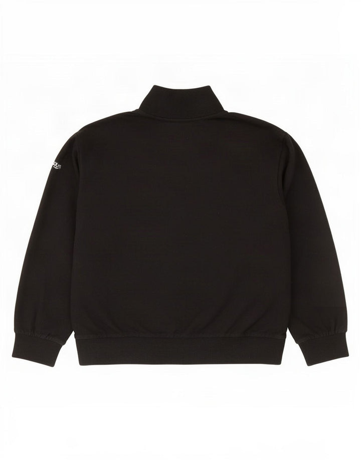 Fila Veste de survêtement surdimensionnée pour femme UK 10 Small Noir Coton