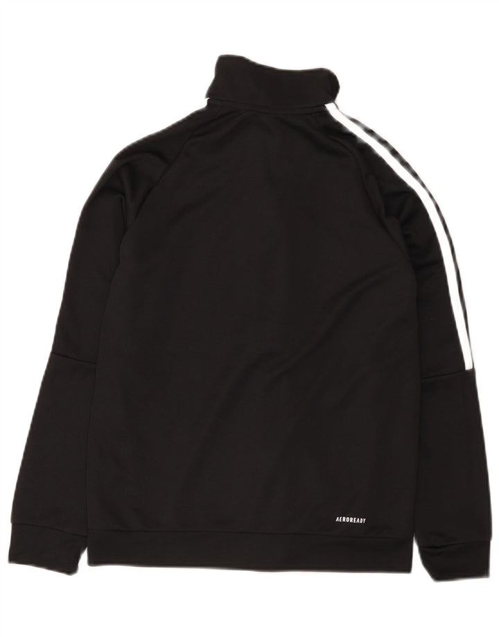 Veste de survêtement Adidas Garçon Aeroready 11-12 ans Noir Polyester