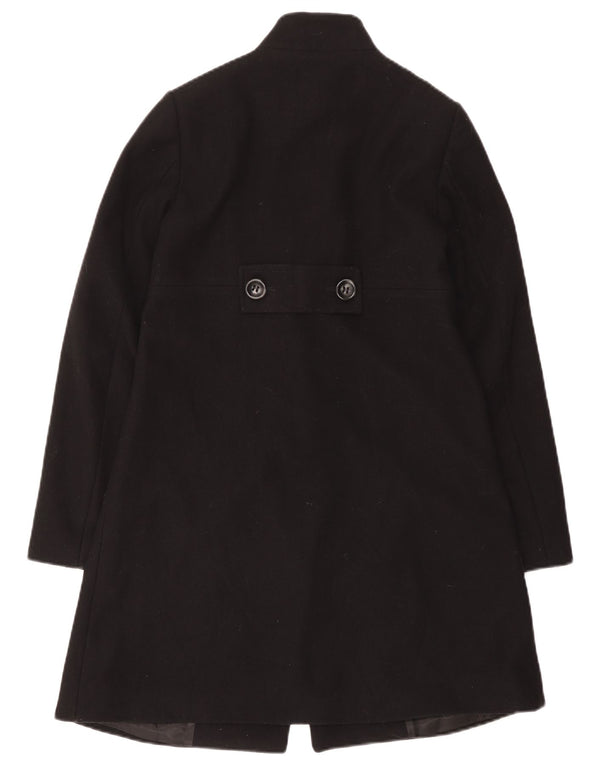 Benetton Pardessus IT 40 Small Noir Acétate Femme
