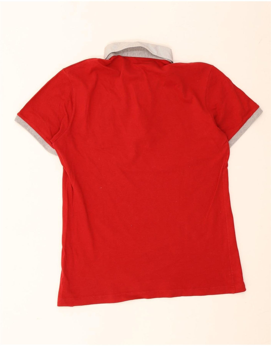 Fred Perry Polo Rugby Homme Grand Rouge Coton