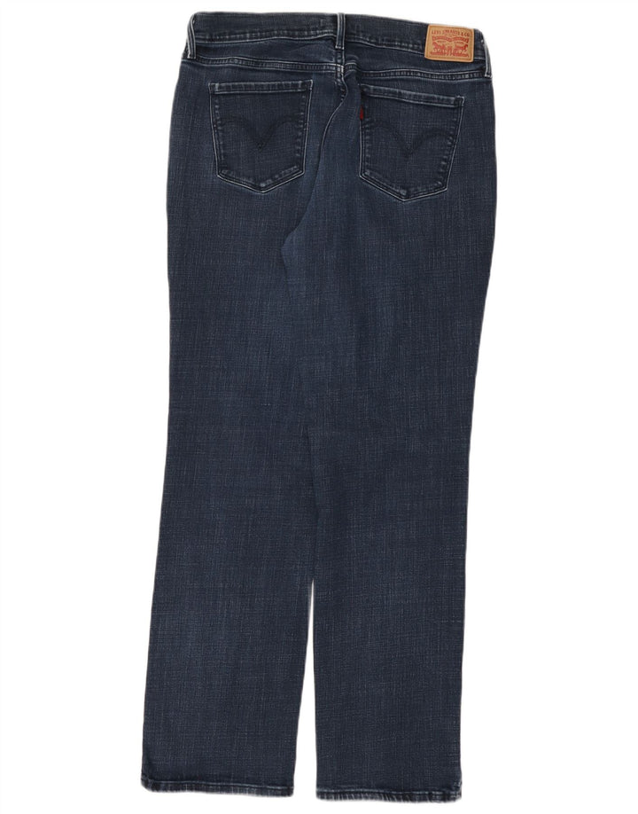 Levi's Jean Droit 505 Femme W31 L32 Bleu Marine Coton