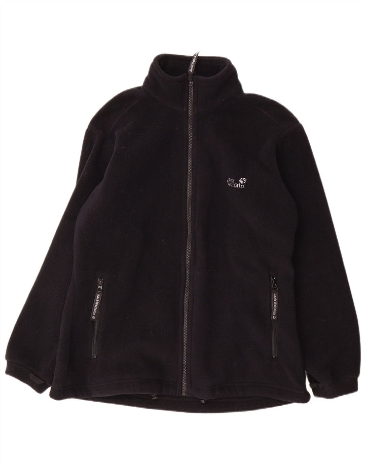 Jack Wolfskin Veste Polaire Doublure Femme UK 18/20 XL Noir Polyester