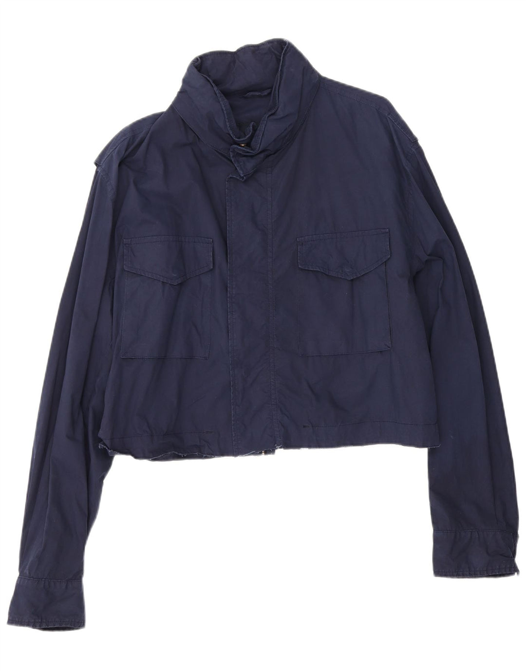 Marina Yachting Veste Bomber Courte Oversize Femme IT 50 XL Bleu Marine