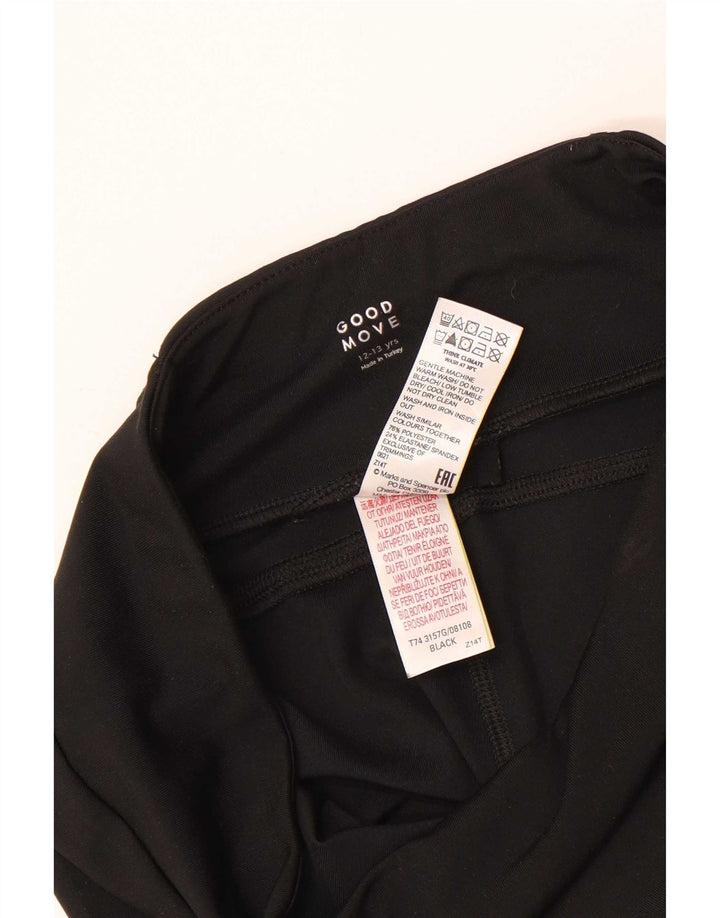 Marks & Spencer Legging Fille 12-13 ans Noir Polyester