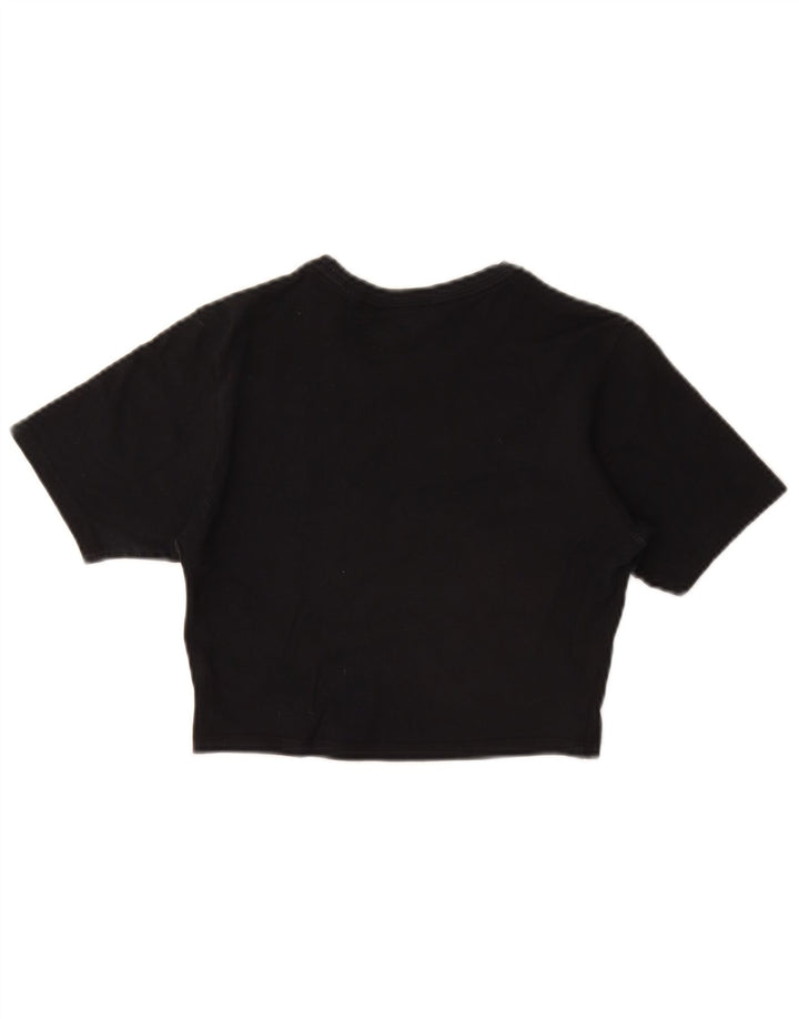 Nike T-shirt court pour femme UK 8 Small Noir