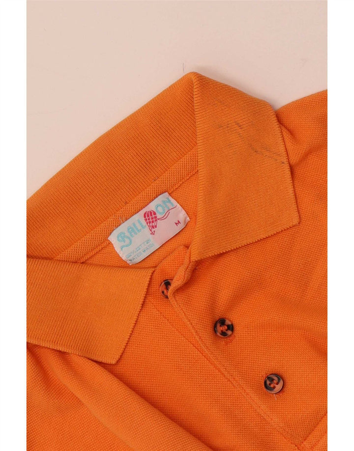 Ball On Polo Homme Coton Orange Moyen