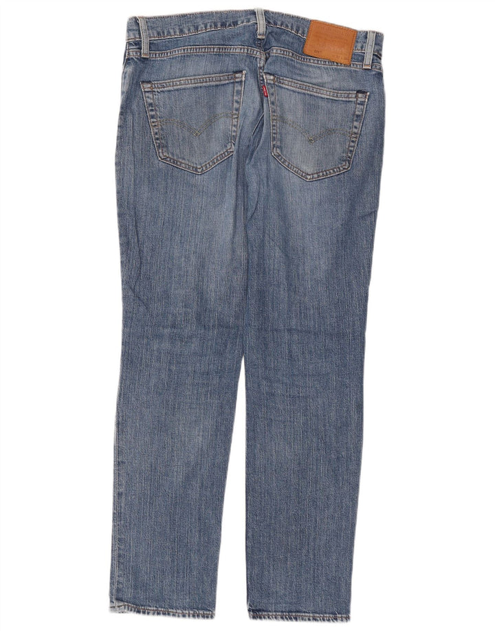 LEVI'S Mens 511 Slim Jeans W32 L30 Blue Cotton