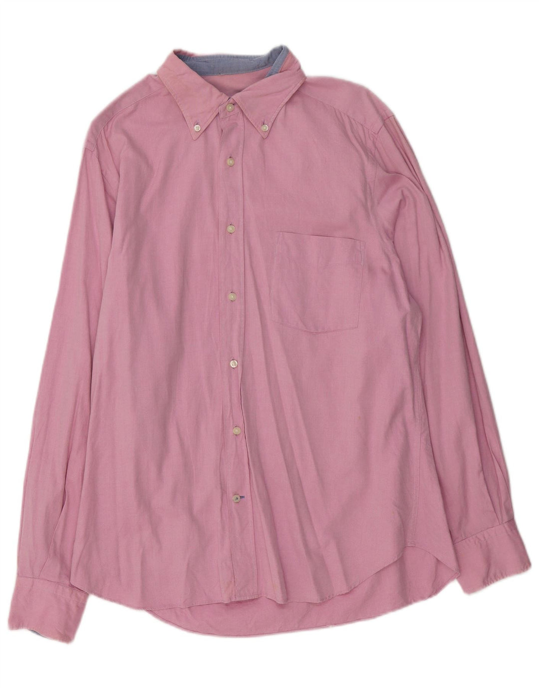MASSIMO DUTTI Chemise Homme Large Rose Coton