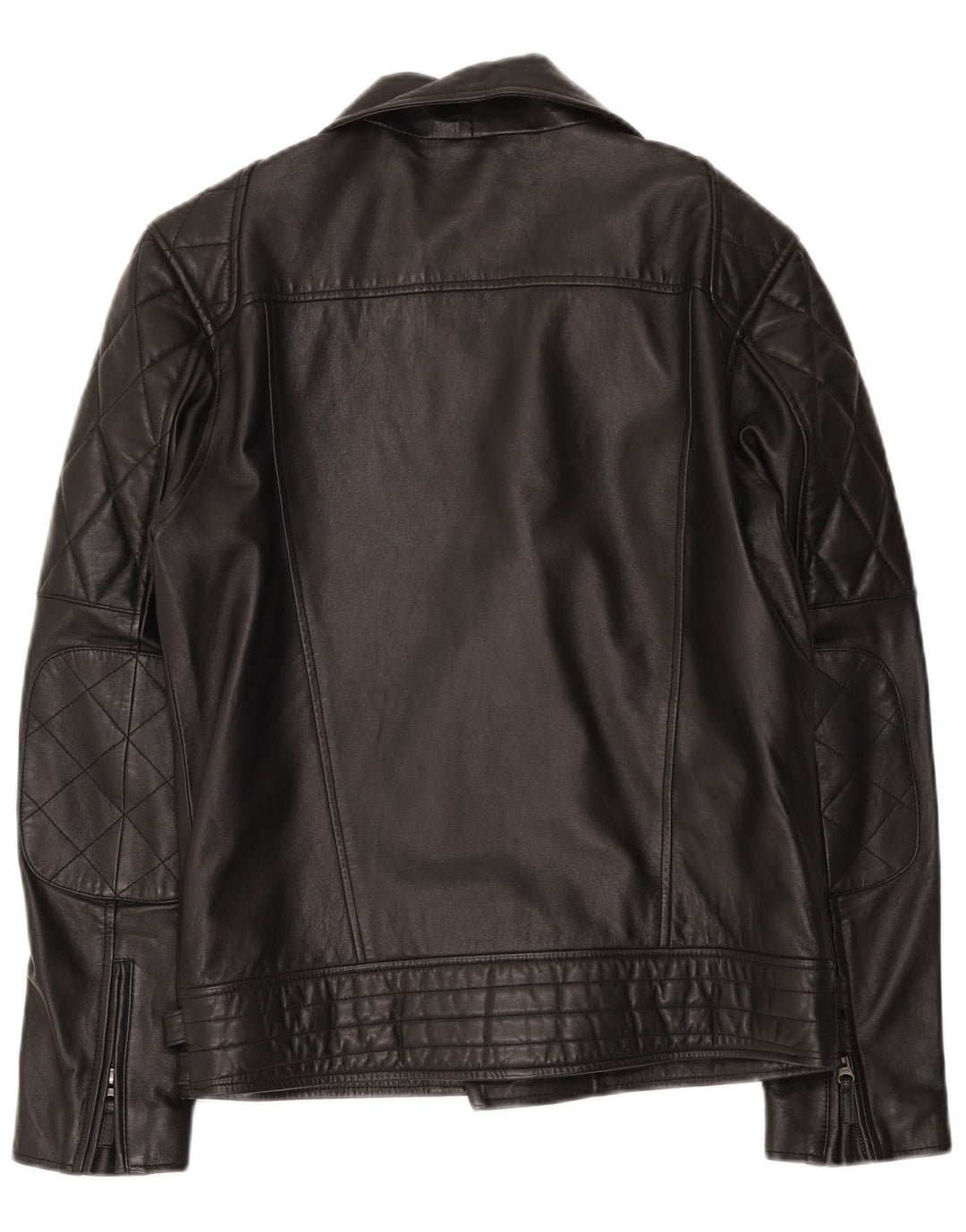 Bertanni Veste de motard en cuir pour homme UK 38 Medium Noir
