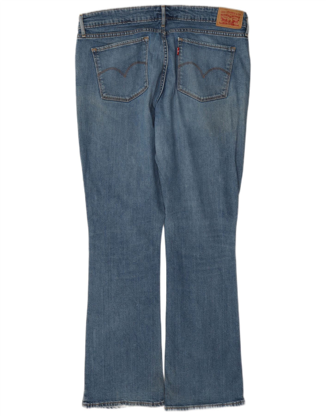 Levi's Jean 715 Bootcut Femme Bleu W32 L30 Coton