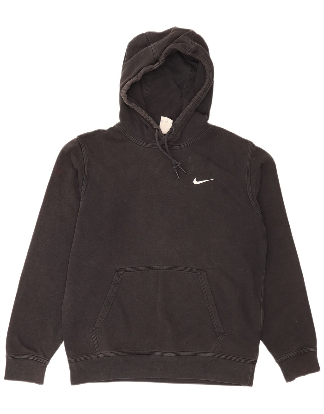 Nike Pull à capuche pour homme en coton noir moyen