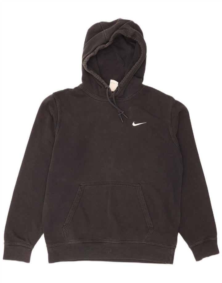 Nike Pull à capuche pour homme en coton noir moyen