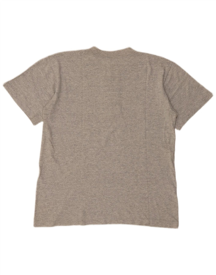 Champion T-Shirt Homme Gris Moyen Coton