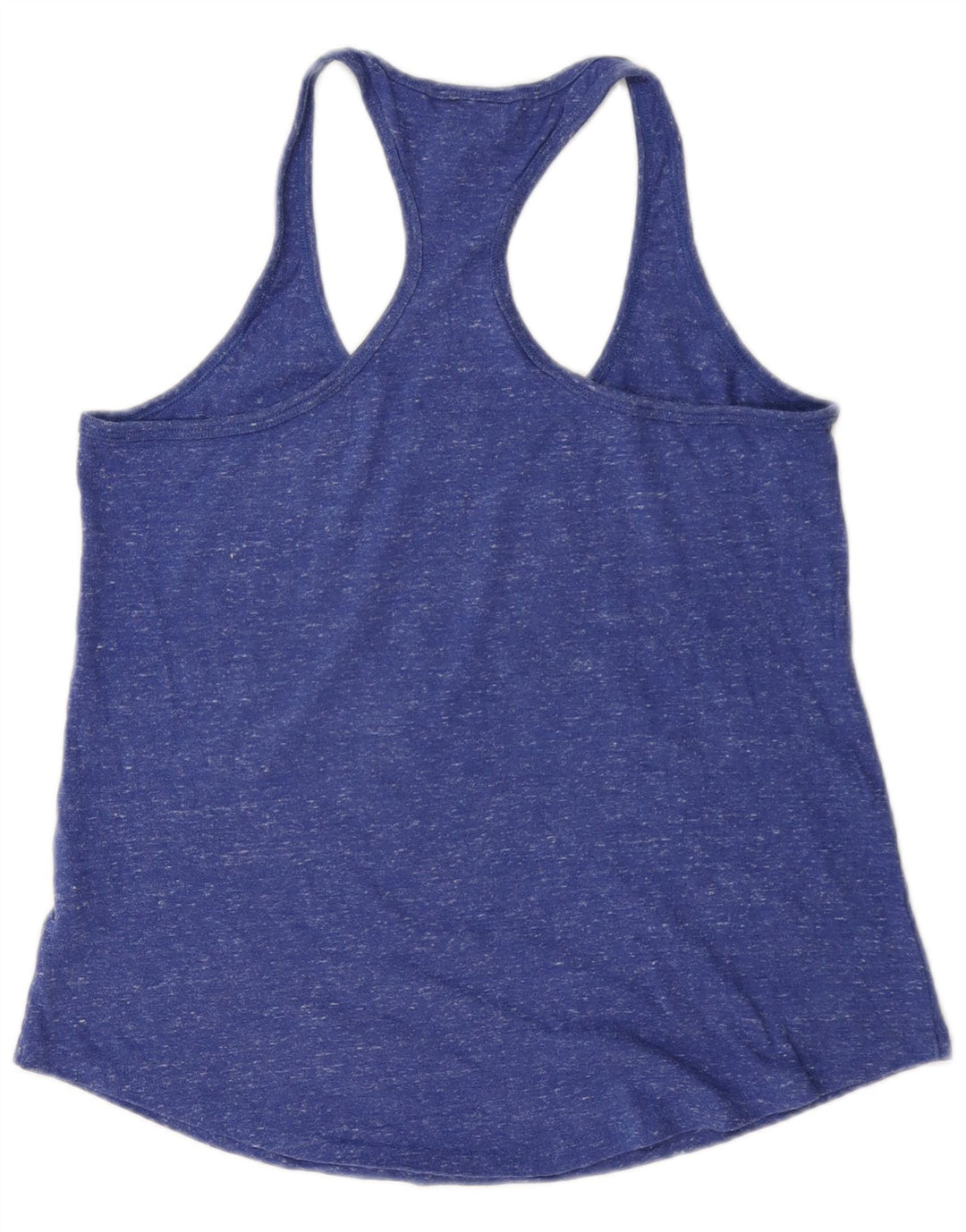 Nike Débardeur graphique pour femme UK 12 Bleu marine moyen en coton moucheté
