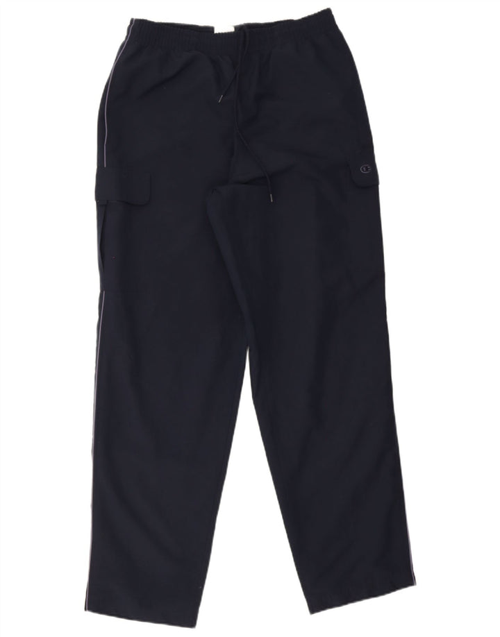Champion Pantalon De Survêtement Cargo Homme Bleu Marine Moyen Polyester