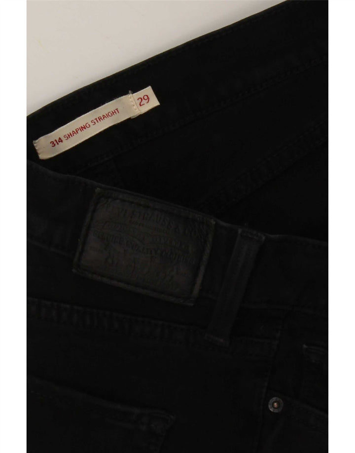 Levi's Jean Droit 314 Shaping Femme Noir W29 L28
