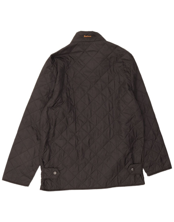 Barbour Veste matelassée pour homme UK 38 Medium Noir Polyamide