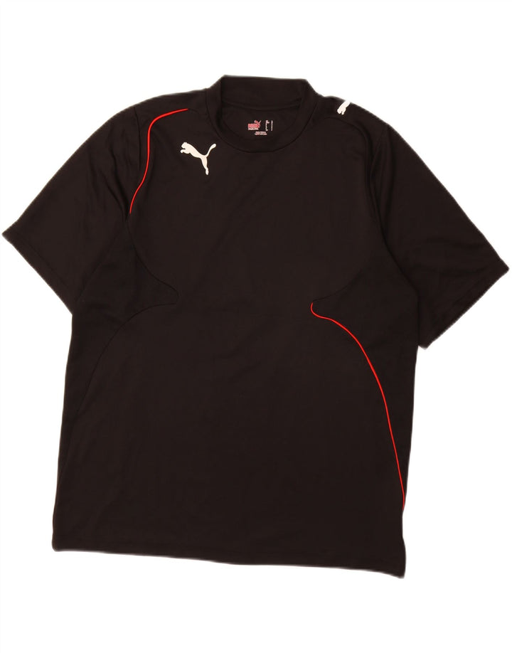 PUMA T-Shirt Homme Noir Taille L