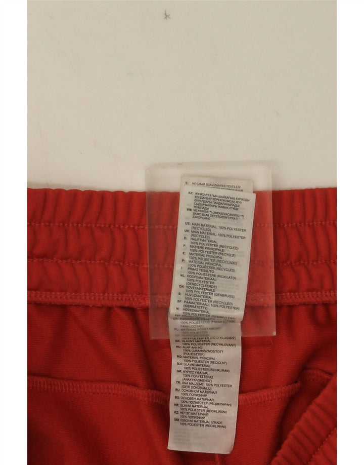 Adidas Pantalon de survêtement pour femme UK 16/18 Large Rouge Polyester