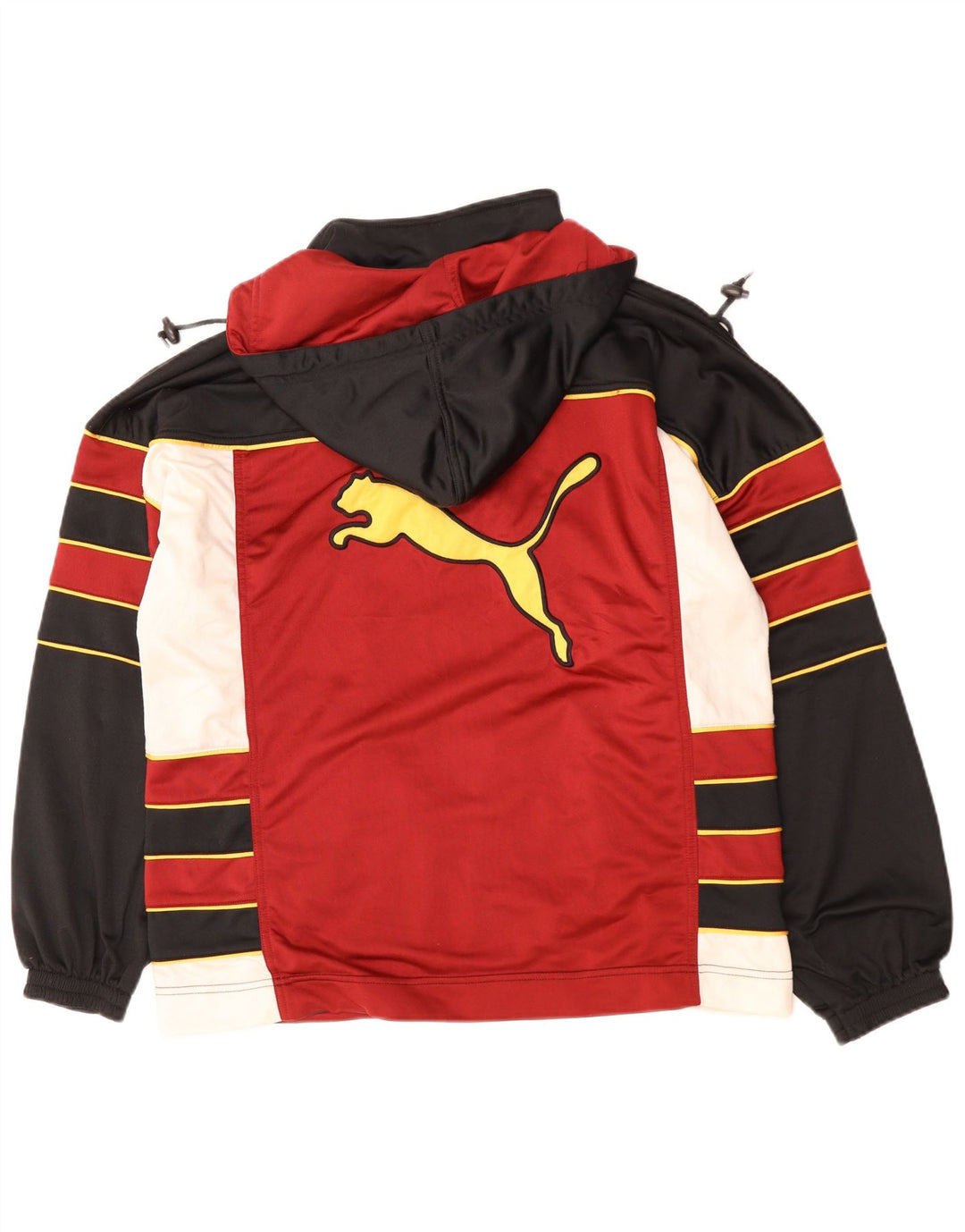 Puma Veste de Survêtement Graphique à Capuche Homme Bordeaux Moyen Colourblock