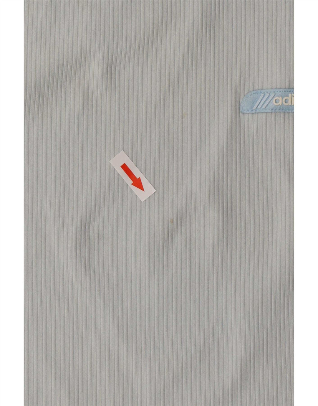 Adidas Débardeur Femme UK 14 Nylon Bleu Moyen